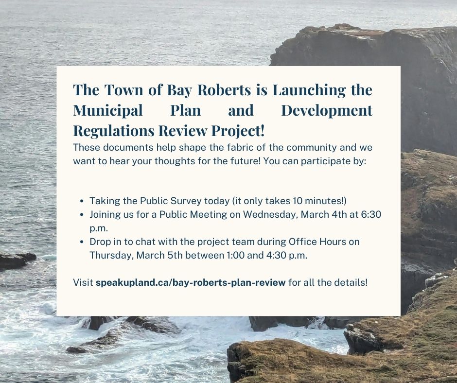 Bay Roberts Plan Reivew - Public Meeting - 2026.02